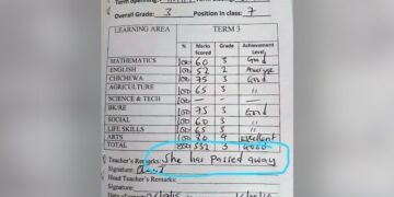 She Has Passed Away Teacher Embarrassing Remark On Report Card Shocks Internet You Will Be Scared