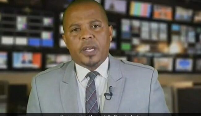 Journalist Struggling To Announce Names Of South Africa New Cabinet Ministers Anand Mahindra Shares Says Is This A Comedy Show – टीवी एंकर दक्षिण अफ्रीका के कैबिनेट मंत्रियों के नाम का गलत उच्चारण कर रहा था, आनंद महिंद्रा बोले