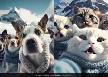 Animals Were Seen Taking Selfies Artist Uses AI To Generate Pics Results Leave Internet Stunned
