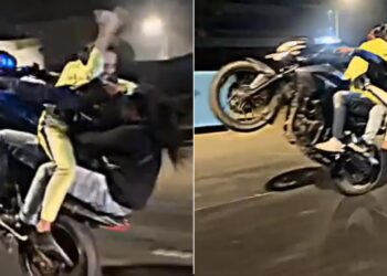Mumbai Mans Bike Stunt With 2 Girls Goes Viral: Mumbai Man Arrested After Bike Stunt Video Goes Viral