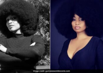 Woman Breaks Guinness World Record For Largest Afro In US – महिला ने दुनिया के सबसे बड़े एफ्रो के लिए बनाया वर्ल्ड रिकॉर्ड, कहा