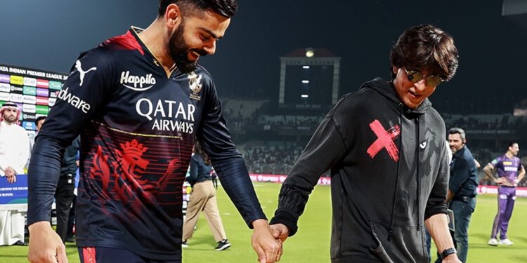 Shahrukh Khan And Virat Kohli Did Amazing Dance Together, Fans Were Surprised To See Virats Steps
