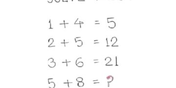 Can You Solve This Simple Math Puzzle In 15 Seconds 97 Percent People Failed