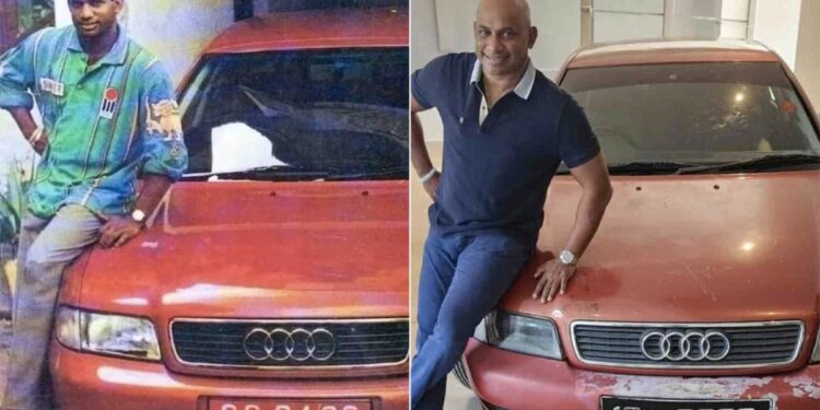 WATCH: Former Cricketer Sanath Jayasuriya Shares An Old Memorable Pic Of Himself Posing With 1996 World Cup Man Of Series Audi Car