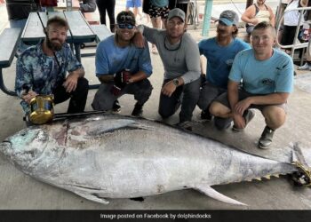 Giant Tuna Fish Broke A Rod In Two Pieces During 2 Hour Fight With Fishermen In US Then What Happened