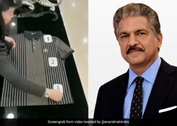 Anand Mahindra Impressed By The Technique This Woman Uses To Fold A T Shirt Says So Creative & Right Brained See Video