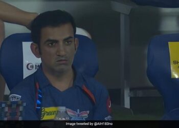 MS Dhonis Sixes Against Lucknow Gautam Gambhir Started Trending On Social Media, Know Why IPL 2023