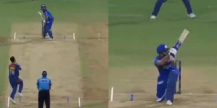 Watch Rohit Sharma Aggressive Response To Lucknow Crowds ‘Kohli’ Chants, Smacks Naveen Ul Haq For Six In LSG Vs MI IPL Match