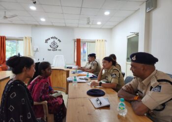 मंगलवार को जिला पुलिस कंट्रोल रूम बड़वानी में जनसुनवाई का आयोजन किया