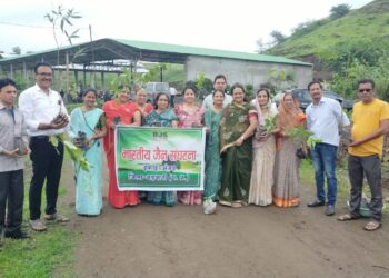 भारतीय जैन संघटना पश्चिम निमाड़ एवं अंजड़ इकाई द्वारा वृक्षारोपण किया गया