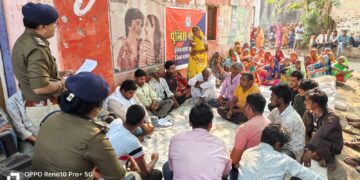 थाना जुलवानिया पुलिस द्वारा ग्राम लिंगवा में पुलिस चौपाल का किया आयोजन*