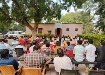 धार्मिक स्थल पर ध्वनि विस्तारक यंत्रों के निर्धारित मापदंड और शासन द्वारा निर्धारित प्रक्रिया के सम्बंध में मीटिंग का आयोजन किया गया।*