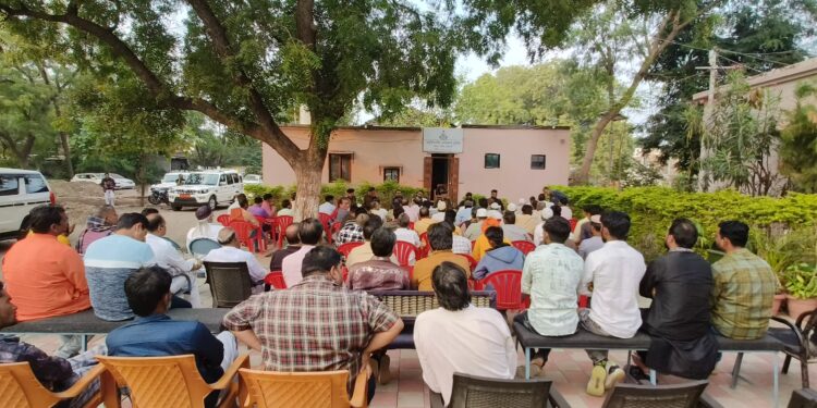 धार्मिक स्थल पर ध्वनि विस्तारक यंत्रों के निर्धारित मापदंड और शासन द्वारा निर्धारित प्रक्रिया के सम्बंध में मीटिंग का आयोजन किया गया।*