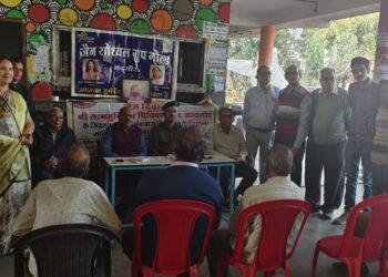 सड़क सुरक्षा सप्ताह के अंतर्गत नेत्र परीक्षण शिविर का आयोजन