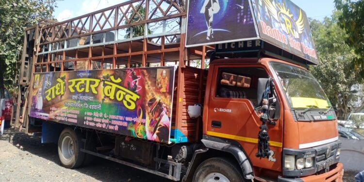 थाना बडवानी पुलिस ने बिना अनुमति डीजे बजाने वाले डीजे संचालक के विरूध्द की कार्यवा