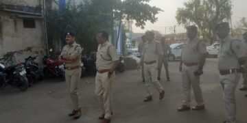 लोकसभा निर्वाचन को दृष्टिगत रखते हुए पुलिस महानिरीक्षक (इंदौर ग्रामीण जोन) श्री अनुराग ने किया जिला बड़वानी का दौरा