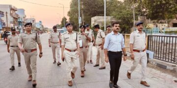 माननीय श्री राजनाथ सिंह केंद्रीय रक्षा मंत्री, भारत सरकार का ठीकरी विजिट को लेकर बड़वानी पुलिस ने किये सुरक्षा के पुख्ता इंतजा