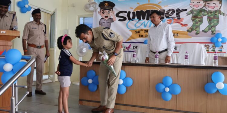 पुलिस इकाई बड़वानी में समर कैंप का भव्य शुभारंभ