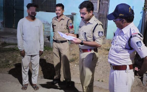 पुलिस कप्तान सहित समस्त आला अधिकारियों ने 250 पुलिसकर्मियों के साथ सम्भाला मोर्चा