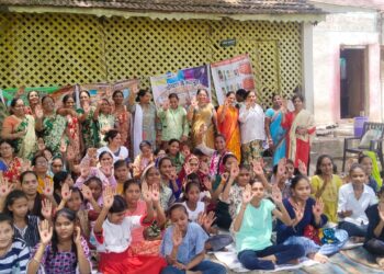 विश्व माहवारी स्वच्छता प्रबंधन दिवस पर किशोरियों से चर्चा