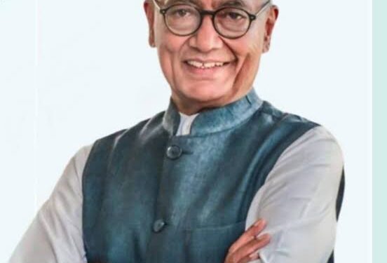 पूर्व मुख्यमंत्री एवं राज्यसभा सांसद दिग्विजय सिंह 9 से 11 मई तक विभिन्न जिलों का दौरा करेंगे