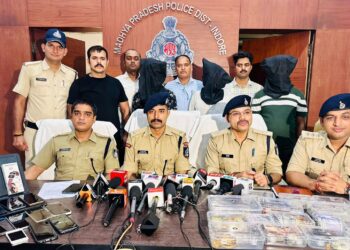 नकबजनी, चोरी और लूट की वारदात करने वाले अंतरराज्यीय गिरोह के तीन सदस्य गिरफ्तार, 1 करोड़ 21 लाख का माल बरामद