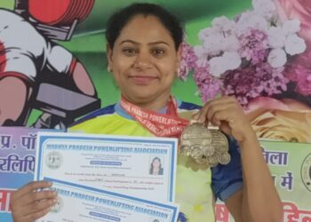 मास्टर्स राज्य स्तरीय पावरलिफ्टिंग चैंपियनशिप मे सुनीता काग ने गोल्ड जीत कर इतिहास रचा