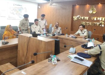 पुलिस अधीक्षक बड़वानी, श्री पुनीत गेहलोद के दिशा निर्देश में की गई जनसुनवाई