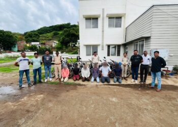 बड़वानी पुलिस ने की जुआरियों पर बड़ी कार्यवाही