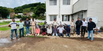 बड़वानी पुलिस ने की जुआरियों पर बड़ी कार्यवाही