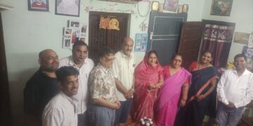 नगर पंचायत अध्यक्ष का जन्म दिवस मनाया।