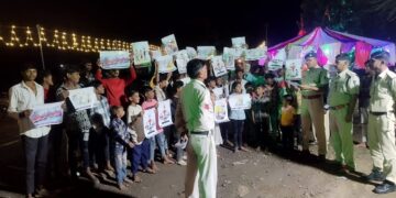 “मैं हूँ अभिमन्यु” अभियान के तहत जिला बड़वानी मे पुलिस के द्वारा किए जा रहे है जागरूकता कार्यक्रम