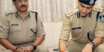 नवागत पुलिस अधीक्षक धार मयंक अवस्थी ने धार जिला पुलिस अधीक्षक का पदभार ग्रहण किया