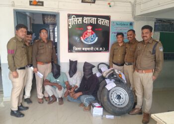 थाना वरला पुलिस ने 48 घंटे में लूट की घटना का पर्दाफाश किया