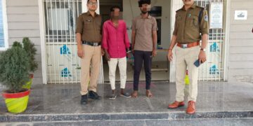 नाबालिग बालिका का अपहरण करने वाले दो आरोपियों को थाना अंजड पुलिस ने गिरफ्तार कर भेजा जेल*