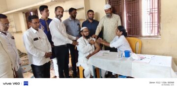 बड़वानी जिला हज कमेटी द्वारा हुज्जाजे इकराम का टीकाकरण एवं सेहत जांच मुकम्मल