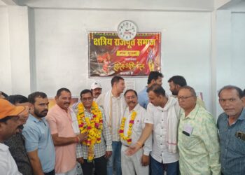 क्षत्रिय राजपूत समाज सर्व सहमति से राजेंद्र अध्यक्ष v ठाकुर भूपेंद्र सिंह चौहान उपाध्यक्ष नियुक्त किय गए